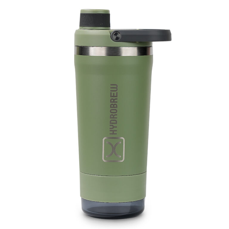 Hydrobrew - Mega Flex Bento Lunch Box 1864ml w/ Sip Core Stainless Steel Bottle 720ml | Leakproof Meal Box w/ Steel Jar – Graphite