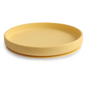 Mushie – Classic Silicone Suction Plate – Daffodil