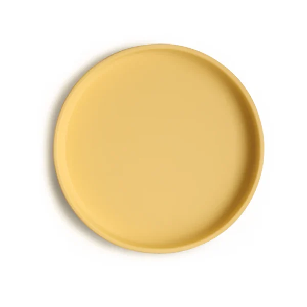 Mushie – Classic Silicone Suction Plate – Daffodil