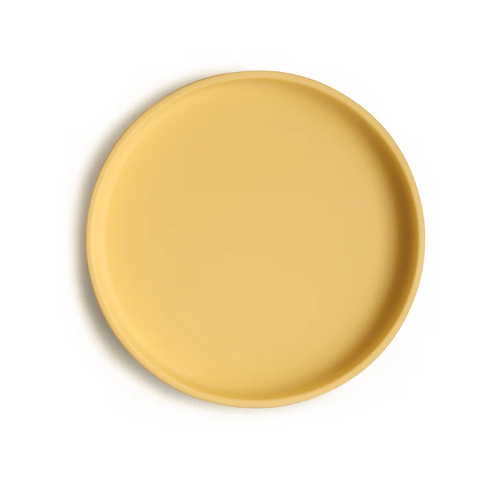 Mushie - Classic Silicone Suction Plate - Daffodil
