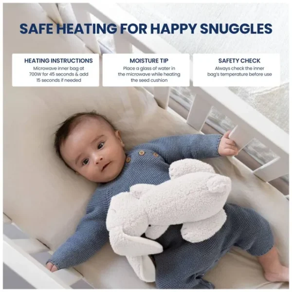 Doomoo – Snoogy Bunny Baby Cramp Reliever – Milky