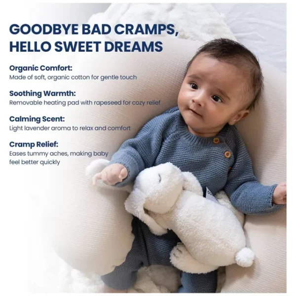 Doomoo – Snoogy Bunny Baby Cramp Reliever – Milky
