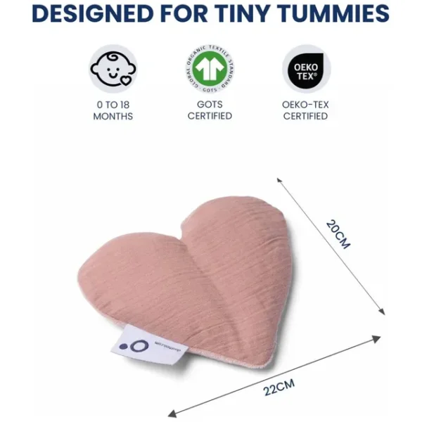 Doomoo – Snoogy Baby Cramp Reliever – Love Pink