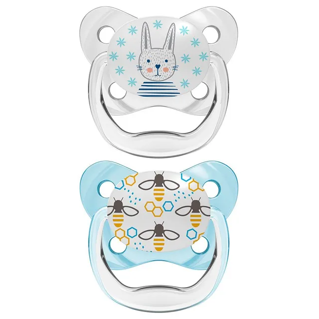Dr. Browns - Prevent Butterfly Shield Soother - Stage 1 - Blue (Pack of 2)