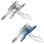 Dr. Browns – Prevent Glow in the Dark Butterfly Shield Pacifier – Stage 1 – Blue – Pack of 2