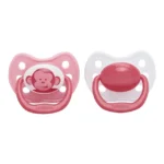 Dr Browns Pink Ortho Classic Stage 2 Shield Pacifier – 6 – 12m – 2pcs
