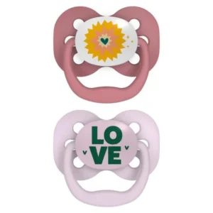Dr. Browns – Advantage Pacifier – Stage 1 – Pink – Pack of 2