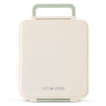 Eazy Kids Jumbo Bento Lunch Box w/Thermos & Dip Jar- Ivory