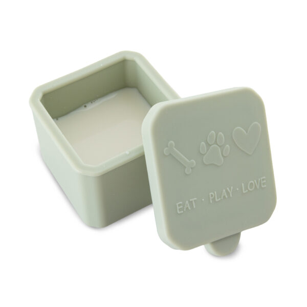 Eazy Kids Jumbo Bento Lunch Box w/Thermos & Dip Jar- Ivory