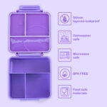 Eazy Kids – 16.5” School Backpack with Laptop Compartment – Lightweight Design, Purrfect Dreams