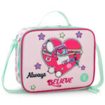 Eazy Kids – 17”School Bag Set of 3- Backpack, Lunch Bag & Pencil Case,Laptop Compartment -Always Believe – Pink