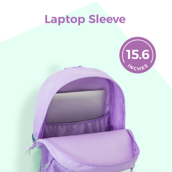 Eazy Kids – 16.5” School Backpack with Laptop Compartment – Lightweight Design,Glow Backpack