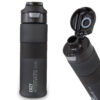 Eazy Kids – Tritan Water Bottle 850ml with Spout Lid & Handle – Phantom Black
