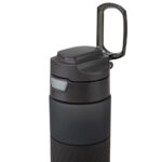 Eazy Kids – Tritan Water Bottle 850ml with Spout Lid & Handle – Phantom Black