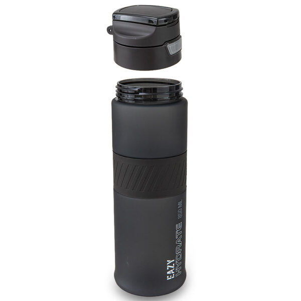 Eazy Kids – Tritan Water Bottle 850ml with Spout Lid & Handle – Phantom Black