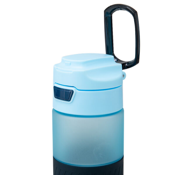 Eazy Kids – Tritan Water Bottle 850ml with Spout Lid & Handle – Ice Blue Blast