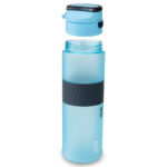 Eazy Kids – Tritan Water Bottle 850ml with Spout Lid & Handle – Ice Blue Blast