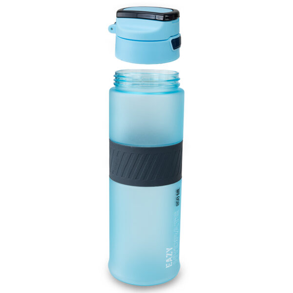 Eazy Kids – Tritan Water Bottle 850ml with Spout Lid & Handle – Ice Blue Blast