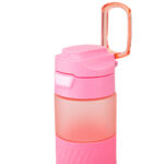 Eazy Kids – Tritan Water Bottle 850ml with Spout Lid & Handle – Candy Coral