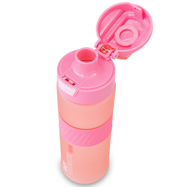 Eazy Kids – Tritan Water Bottle 850ml with Spout Lid & Handle – Candy Coral