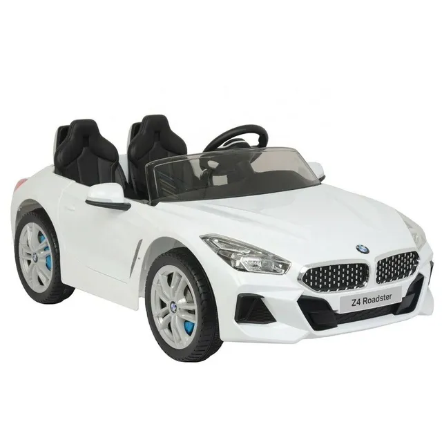 BMW Z4 12V 2-Seater Kids Electric Ride-On Car – White
