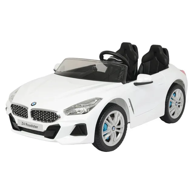 BMW Z4 12V 2-Seater Kids Electric Ride-On Car – White