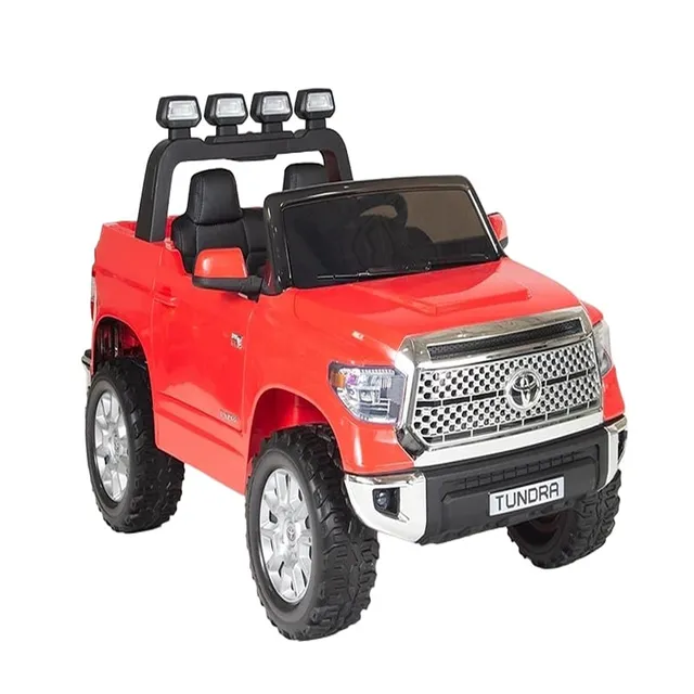 Toyota Tundra 12V Electric Ride-On Car for Kids – Red