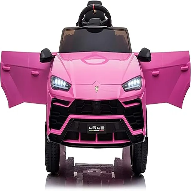 Lamborghini Urus 12V Kids Electric Ride-On Car – Officially Licensed, Remote Control, Pink