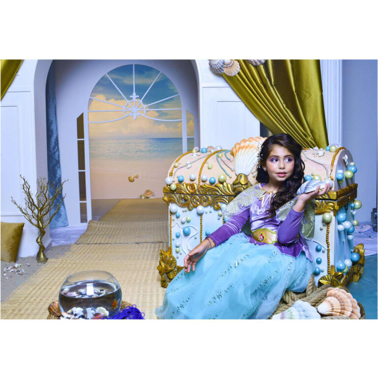 Party Centre - Golden Princess Ariel Prestige Dress-Up Xs 3-4 Years