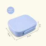 Hydrobrew – Smart Serve Bento Lunch Box 1100 ml, 5 compartment- Sky Mist