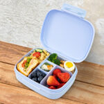 Hydrobrew – Smart Serve Bento Lunch Box 1100 ml, 5 compartment- Sky Mist