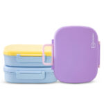 Hydrobrew – Smart Serve Bento Lunch Box 1100 ml, 5 compartment- Lilac Blush