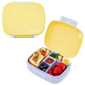 Hydrobrew – Smart Serve Bento Lunch Box 1100 ml, 5 compartment – Sunny Sky