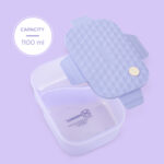 Hydrobrew – Smart Serve Bento Lunch Box 1100ml – Lavender Diamond
