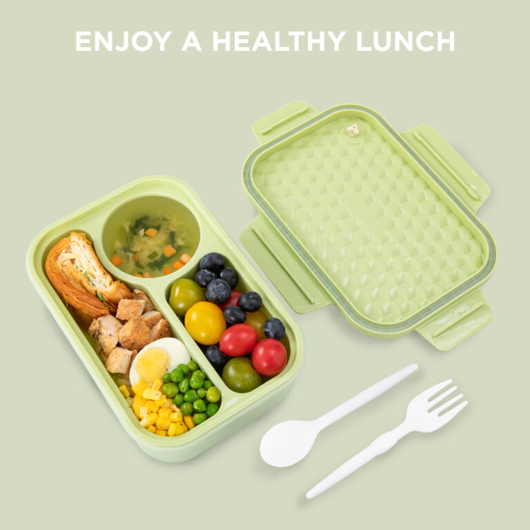 Hydrobrew - Smart Serve Bento Lunch Box 980ml - Sage Diamond
