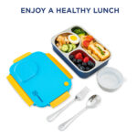 Hydrobrew – Steel Core Lunch Box 750ml + 150ml Food Jar w/ cutlery, Stainless Steel, Leakproof – OCEAN NAVY