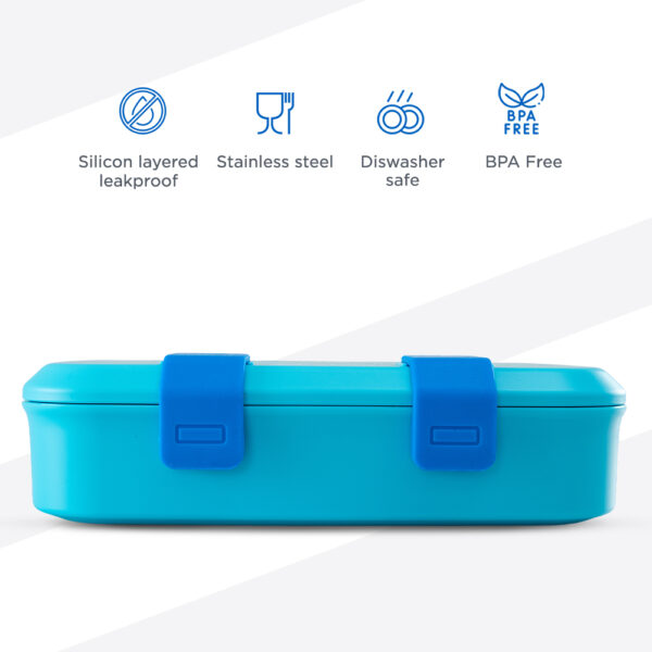 Hydrobrew – Smart Serve Bento Lunch Box 847ml, Aqua Drift