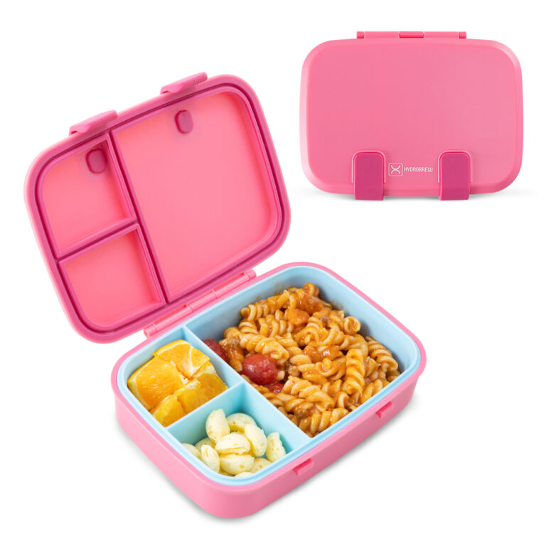 Hydrobrew - Smart Serve Bento Lunch Box 847ml, Berry Blush