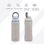 Hydrobrew – Sip Switch Stainless Steel Water Bottle – Urban Stone