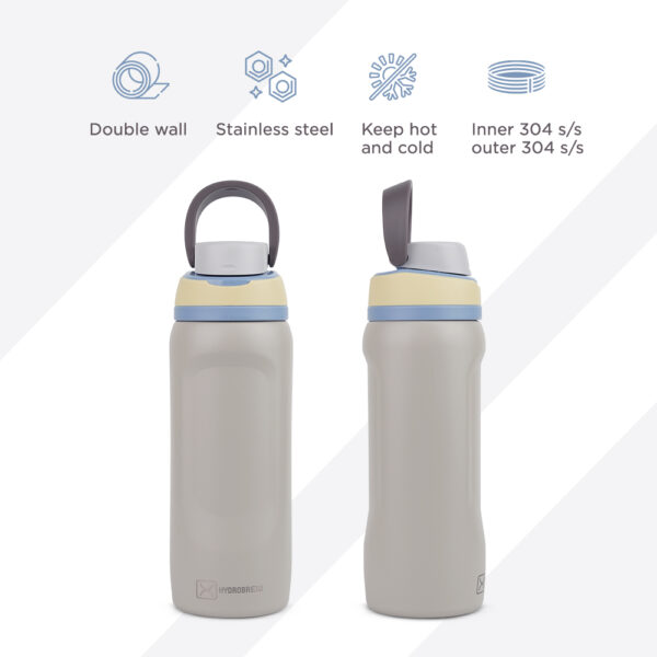 Hydrobrew – Sip Switch Stainless Steel Water Bottle – Urban Stone