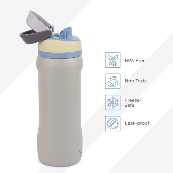 Hydrobrew – Sip Switch Stainless Steel Water Bottle – Urban Stone