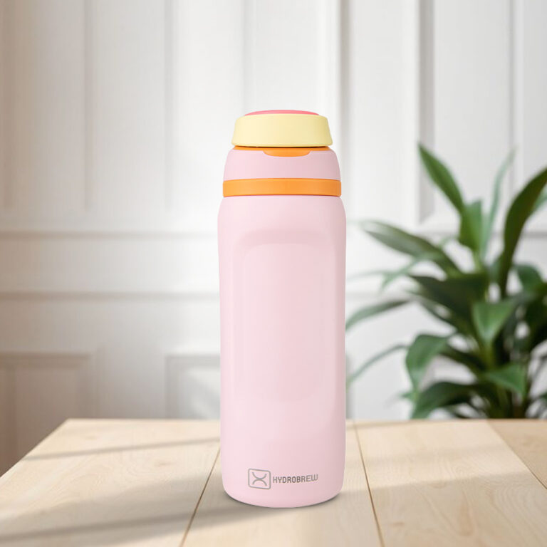 Hydrobrew - Sip Switch Stainless Steel Water Bottle - Pink Sorbet