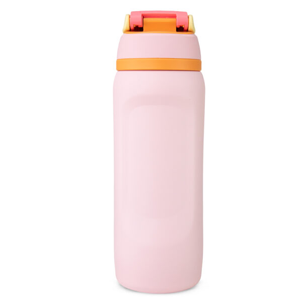 Hydrobrew – Sip Switch Stainless Steel Water Bottle – Pink Sorbet