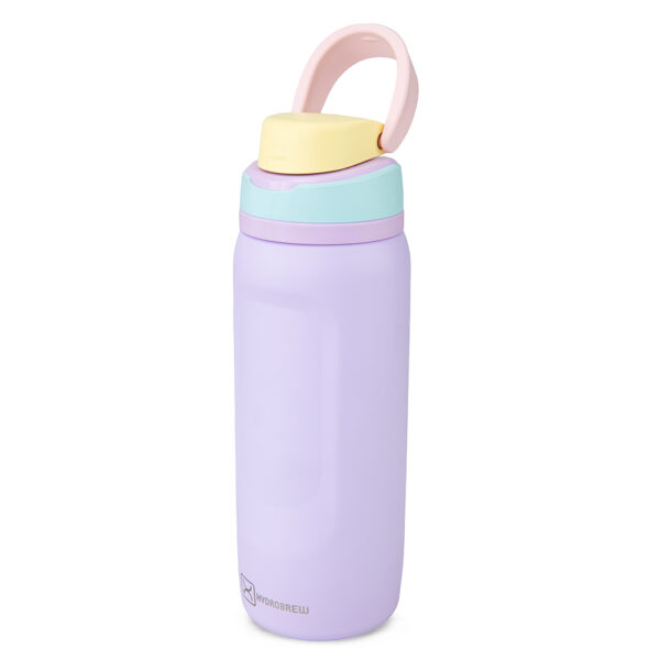 Hydrobrew – Sip Switch Stainless Steel Water Bottle – Berry Cream