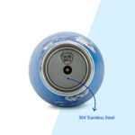 Hydrobrew –  Double wall Stainless Steel Water Bottle 500ML  – Azure Bloom