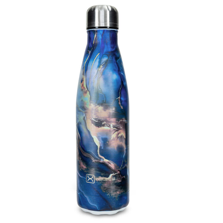 Hydrobrew - Double wall Stainless Steel Water Bottle 500ML  - Aqua Marble
