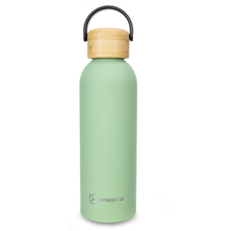 Hydrobrew - Double Wall Stainless Steel Water Bottle 500ML  - Olive Green