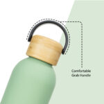 Hydrobrew – Double Wall Stainless Steel Water Bottle 500ML  – Olive Green