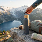 Hydrobrew – Double Wall Stainless Steel Water Bottle 500ML  – Grey