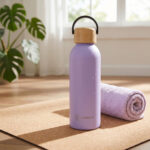 Hydrobrew – Double Wall Stainless Steel Water Bottle 500ML  – Purple